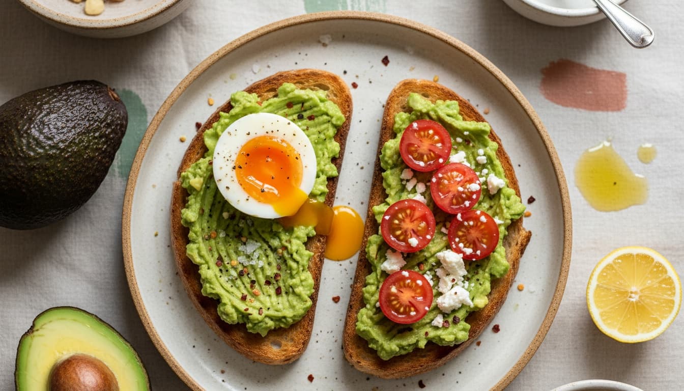 Perfect avocado toast