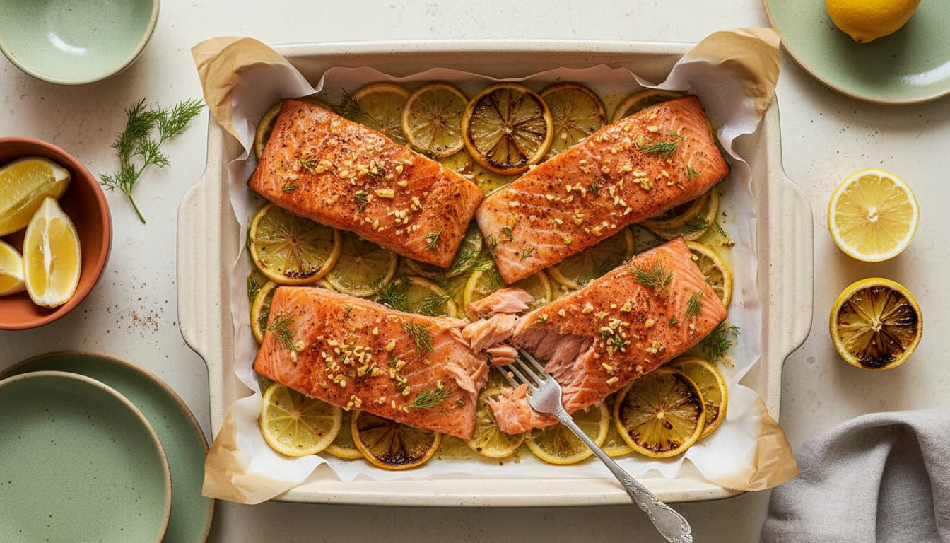 Baked Salmon: Juicy, Not Dry, in 22 Minutes