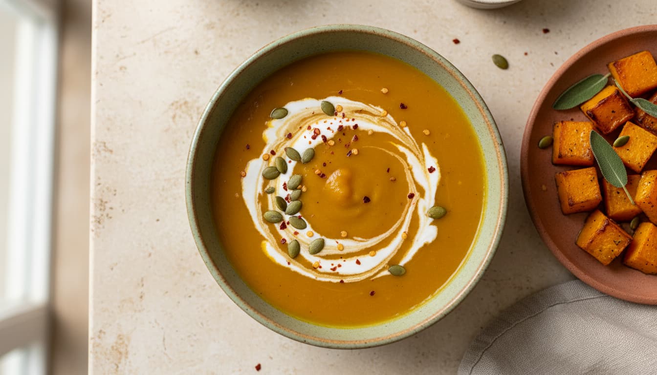 Butternut squash soup
