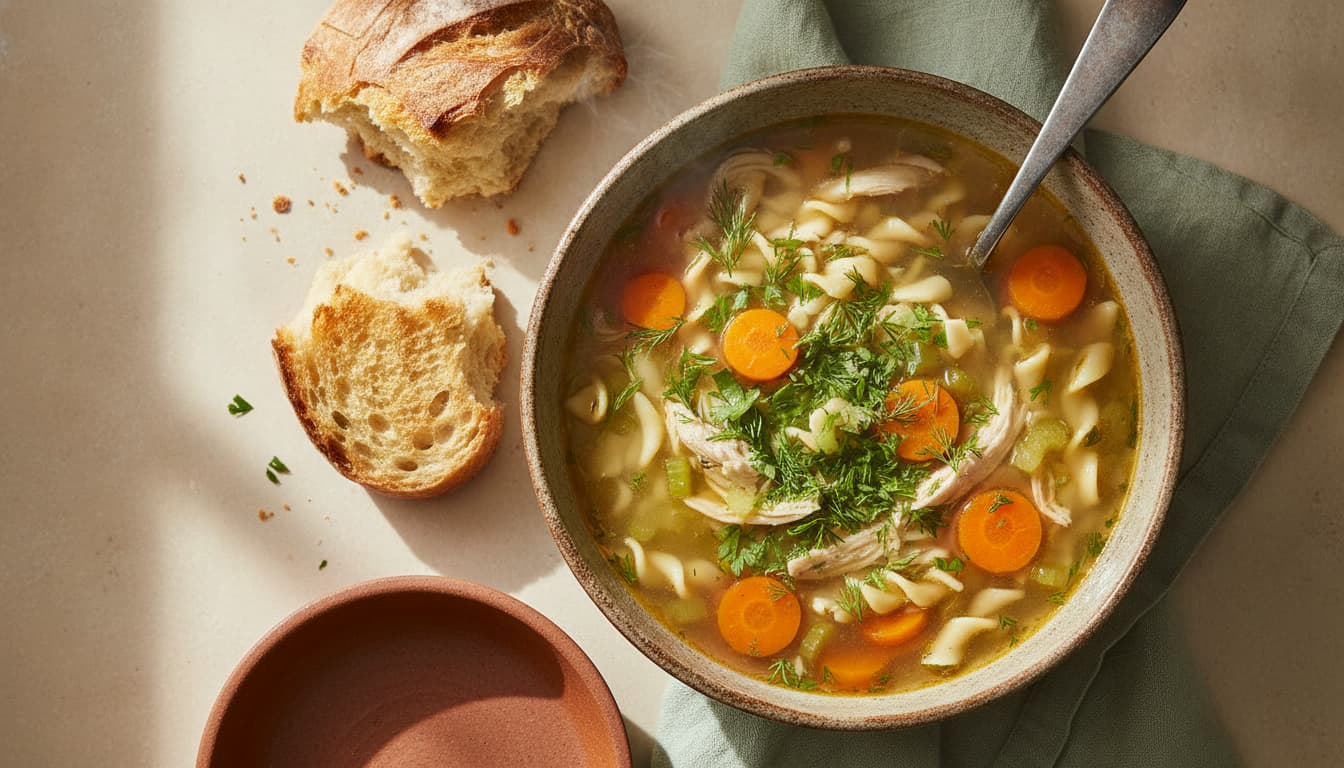 Chicken noodle soup