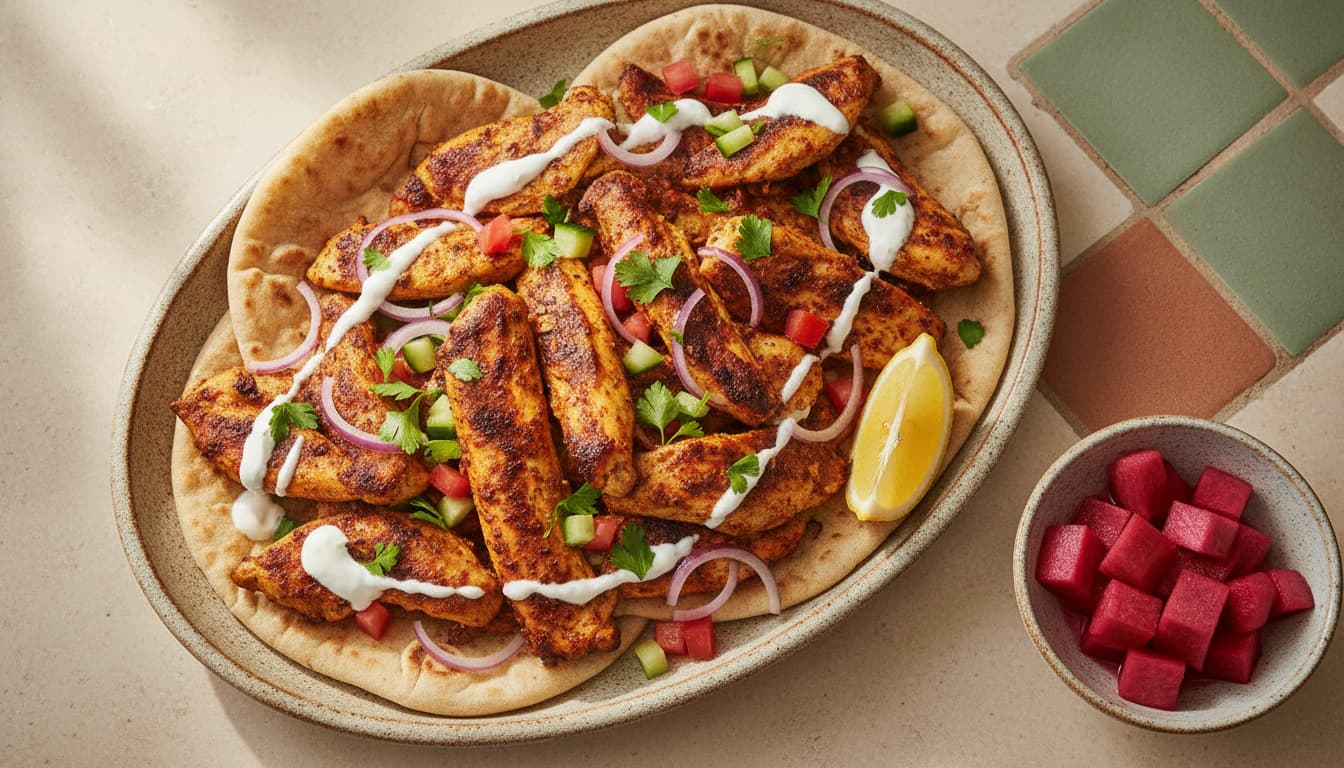 Chicken shawarma