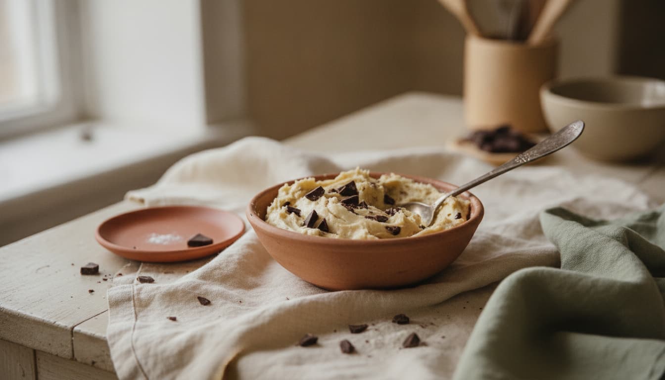 Cottage Cheese Cookie Dough: 24g Protein, No Bake
