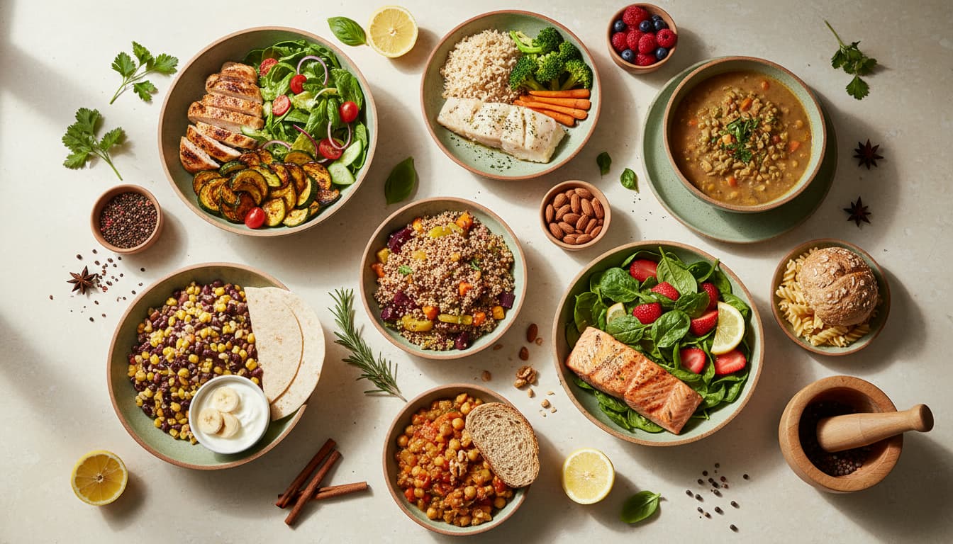 DASH Diet Meal Plan: Seven Days, Sodium Counted