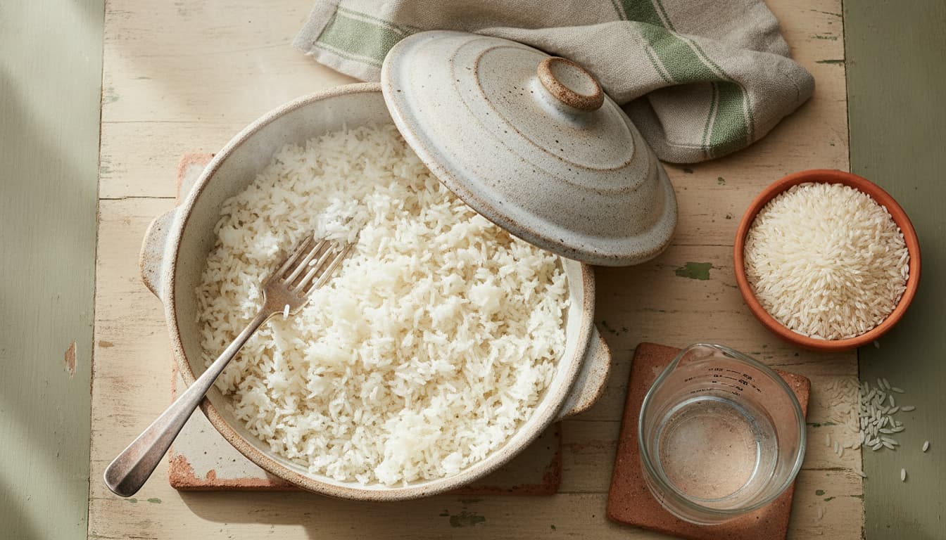 How to Cook Rice: Ratios, Rest, and Why Yours Is Gummy