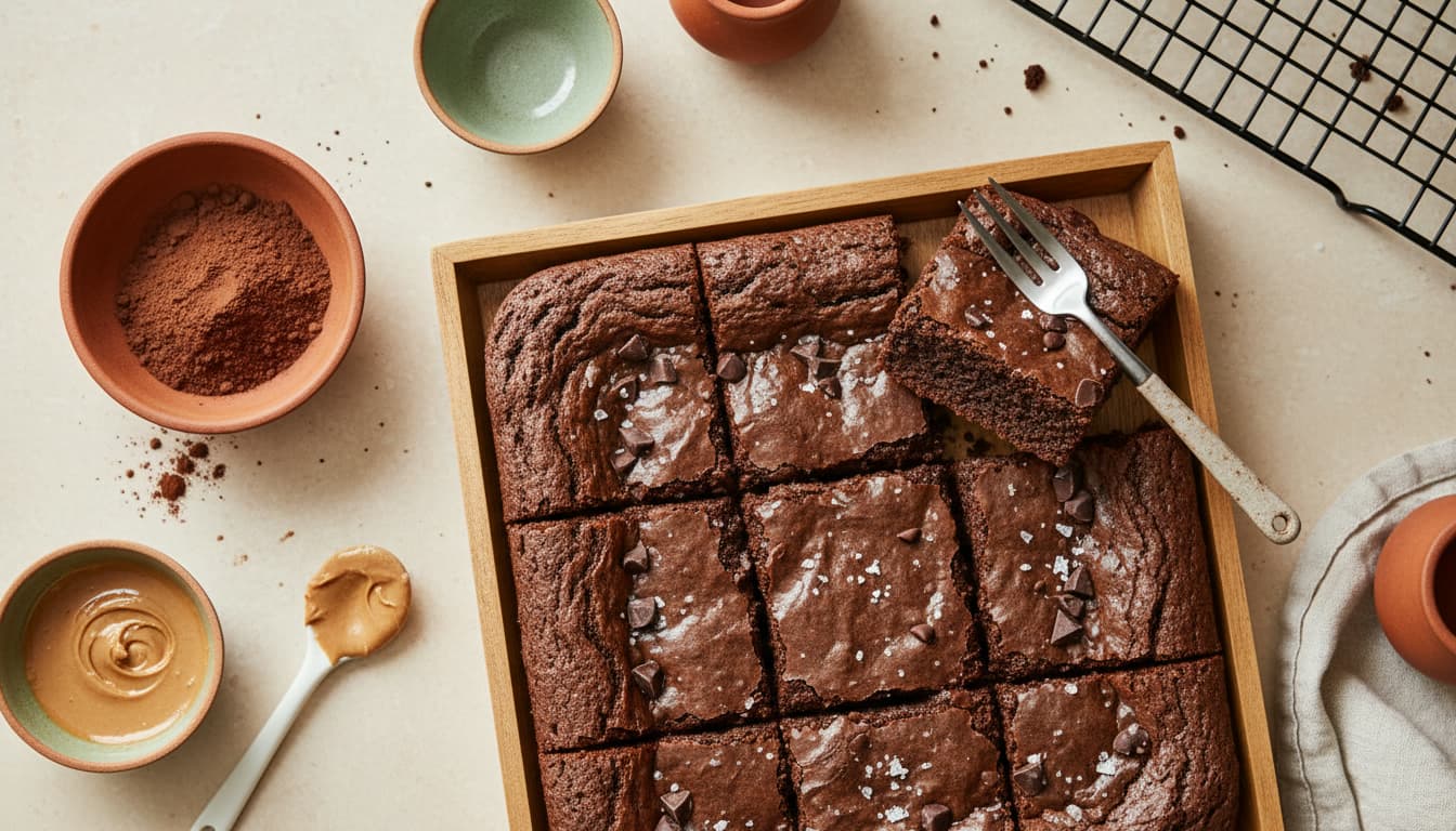 Protein Brownies: 13g Protein, Fudgy Not Chalky