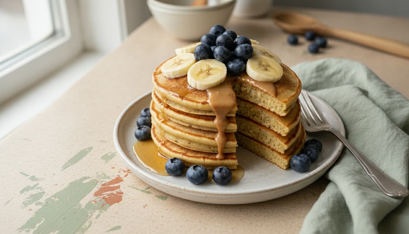 Protein Pancakes: 30g Protein, Fluffy Not Rubbery
