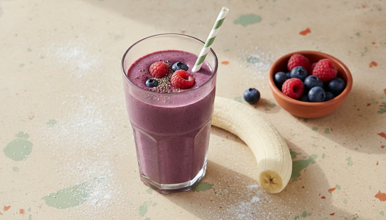 Protein Smoothie: Creamy, 30g Protein, No Chalk