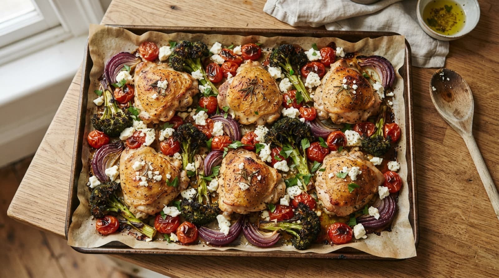 Sheet-pan dinners