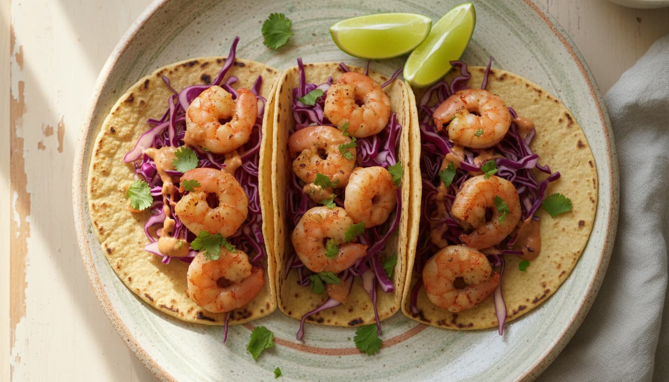 Shrimp tacos