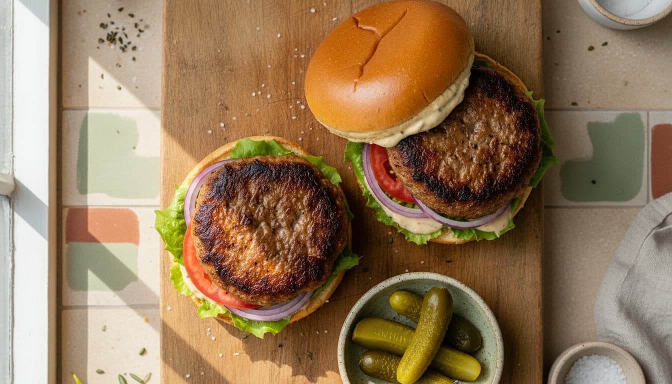 Turkey Burgers: Juicy, 25 Minutes